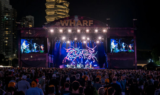 豪華アーティストによるLIVEイベントが充実