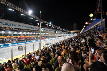 ピットグランドスタンド(イメージ)