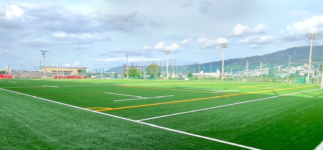 東大阪市花園ラグビー場 練習グランド